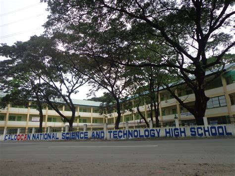 Caloocan National Science and Technology High School.